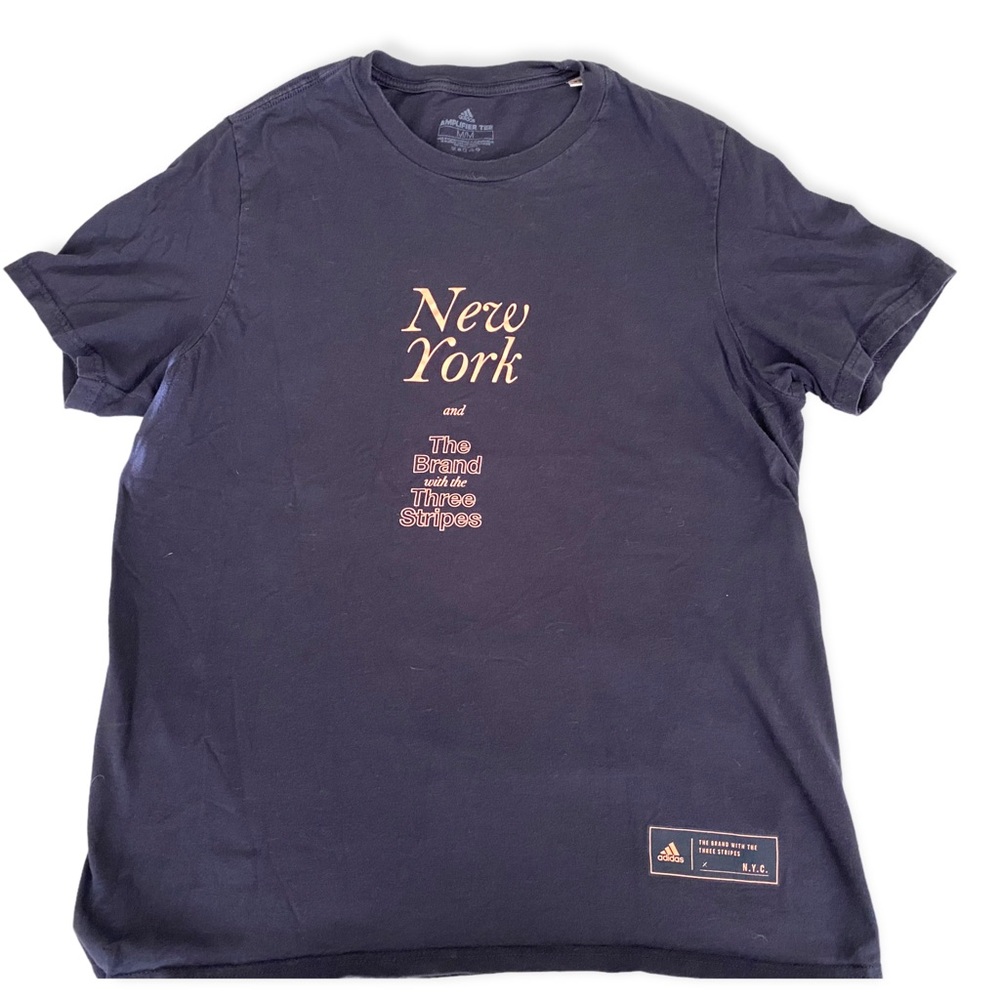 Short sleeved Adidas t shirt - Navy- Medium